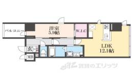 THE RESIDENCE文化庁前間取り図面
