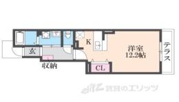 アイビーフラットB間取り図面