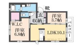 コゥジィーコート間取り図面