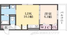 ヴィダ西京極間取り図面