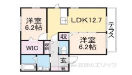 メルヴェイユA間取り図面