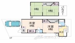 貸家間取り図面