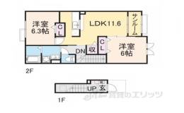 フィーデルブリーゼ２間取り図面