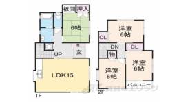 貸家間取り図面