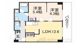 ルビアス上小阪間取り図面