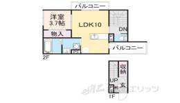 フォレストメゾン南鴻池間取り図面