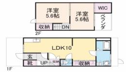 西京極三反田町20-8貸家間取り図面
