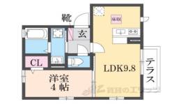 ルーナ西大寺間取り図面
