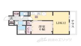 GL MINAKUCHI １間取り図面