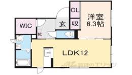 シャーメゾン楽音寺B間取り図面