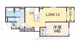 リベルテ２間取り図面