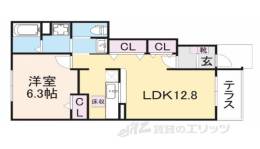 ボンヌ　ジュルネ間取り図面