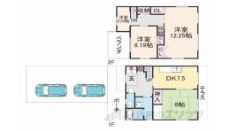 貸家間取り図面