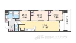 ヴィラ御所南間取り図面