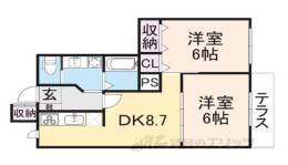 パティオカーサ２間取り図面