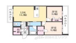 シャーメゾンみずの森間取り図面