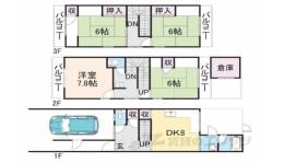 貸家間取り図面
