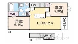 ファミーユタチバナ間取り図面