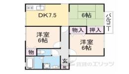 エスポワール２間取り図面
