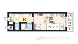 ピーターラビット壱番館（家具付）間取り図面