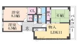 草津ロジュマン間取り図面