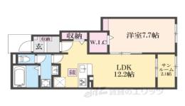 ウォーク，ドント　ラン間取り図面