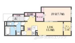 ウォーク，ドント　ラン間取り図面