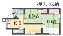 平和荘メゾンYOU間取り図面