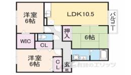 アゼリアパレス　ＮＯＲＴＨ間取り図面