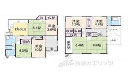 貸家間取り図面