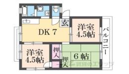 エクセレントハイツＢ棟間取り図面