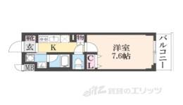 べラジオ雅び北野白梅町駅前間取り図面