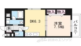 ライオンズマンション四条西洞院間取り図面