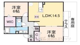 グリーンフィールドＢ棟間取り図面