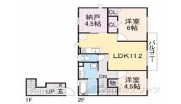 ノールヴィラージュ　ドゥ間取り図面