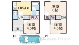 貸家間取り図面