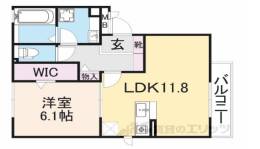 セント　コリーヌ　Ｄ棟間取り図面