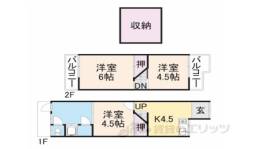 貸家間取り図面