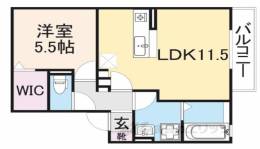 ディアコートＮ間取り図面