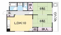 ハタハイツ間取り図面
