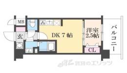 ソルテラス京都勧進橋PARK SIDE間取り図面