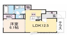 エスポワール下赤田間取り図面