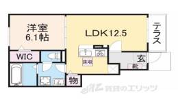 エスポワール下赤田間取り図面