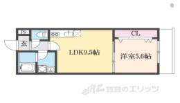 アート長瀬Ｂ間取り図面