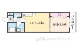 アート長瀬Ｂ間取り図面