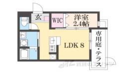 リアフラッツ香里園ＮＯＲＴＨ間取り図面