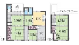 貸家間取り図面