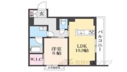 エスポワールＫ２　京都駅西間取り図面