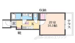 ラ　シュエット　ふたかみ間取り図面
