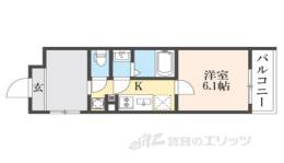STANDZ金閣寺前間取り図面